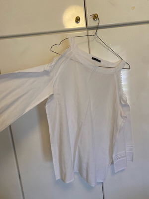 Sisley white blouse like new, size M