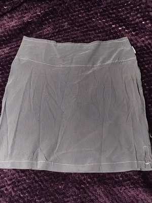 Rallu mini grey fabric skirt like new