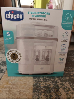 Chicco Baby Electric Bottle Steriliser SterilNatural 3 in 1 like new