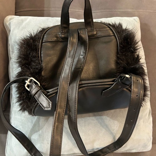 Fur bag used without defects