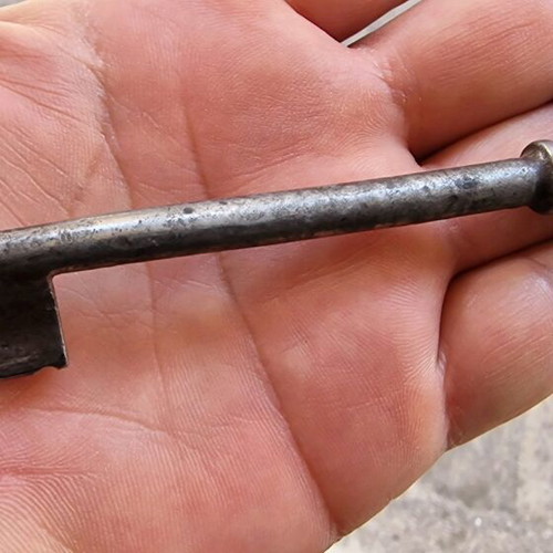 Vintage lock key used