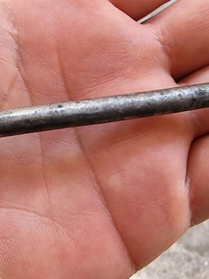 Vintage lock key used