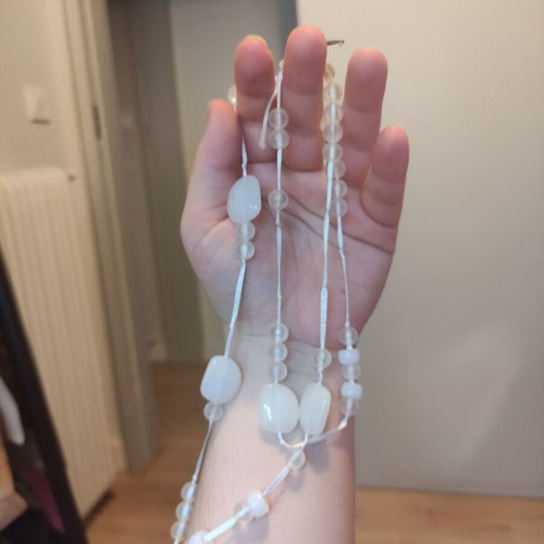 Handmade long necklace