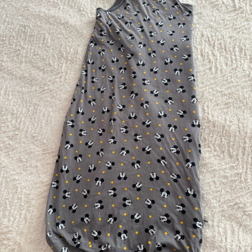 H&M Disney Mickey Mouse Jersey Sleeping Bag like new, 1-2 years