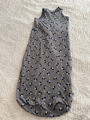 H&M Disney Mickey Mouse Jersey Sleeping Bag like new, 1-2 years