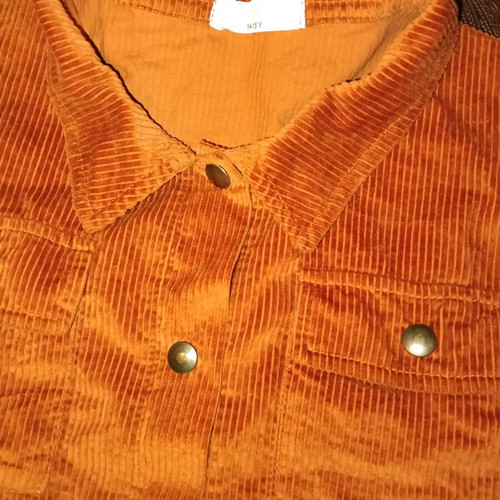 Funky corduroy set with shirt brown like new, 14 years