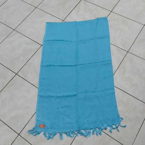 Pashmina turquoise scarf blue sarong