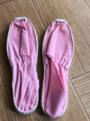 Espadrilles pink new size 39
