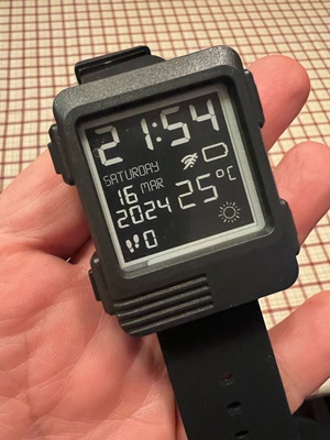Watchy 10 e-paper watch like new