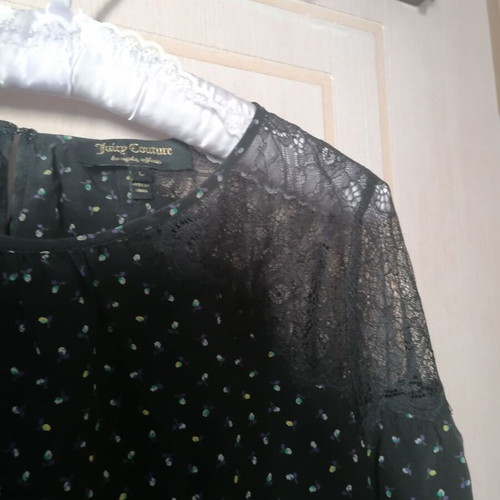Silk Juicy couture tunic blouse shirt