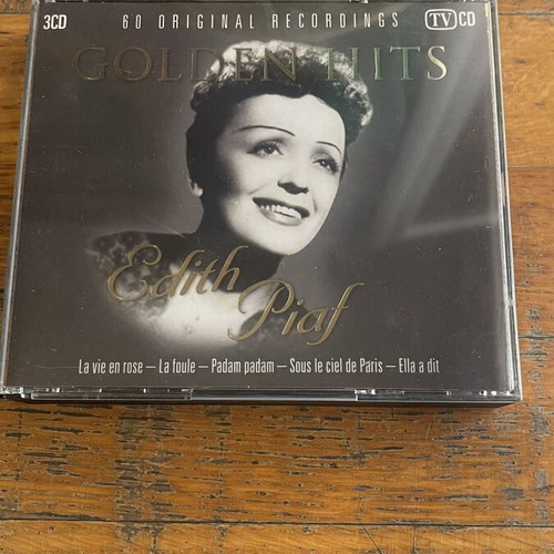 Edith Piaf Golden Hits 3 CD box set, 60 original recordings