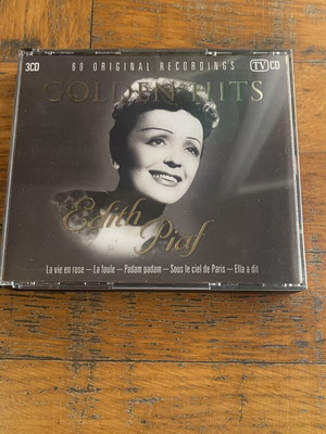 Edith Piaf Golden Hits 3 CD box set, 60 original recordings