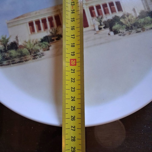 Selective plate Titan cement series used, University of Athens artwork by Christian Hansen 2003