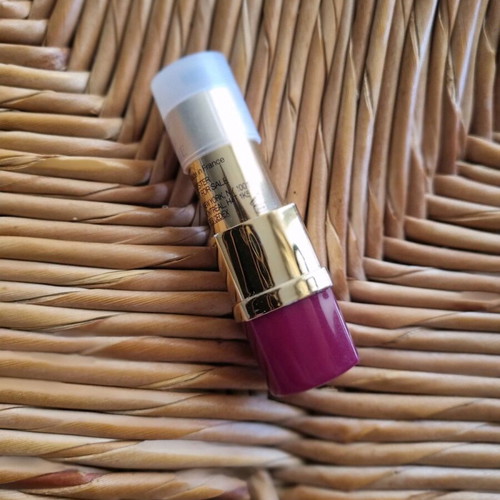 Lancome L'Absolu Rouge Lipstick used, l absolue Rouge 484