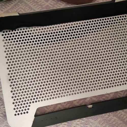 Coolermaster laptop stand like new, metal, fits laptops over 15 inches