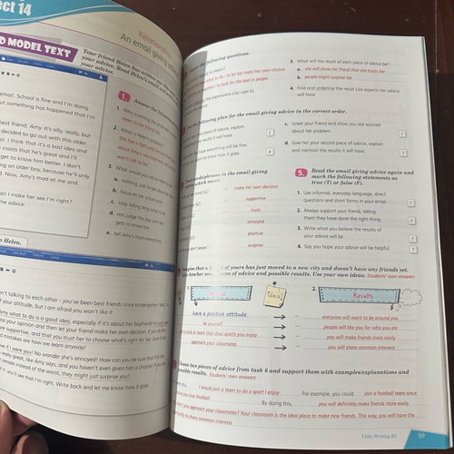 English Book I like Writing B1 new