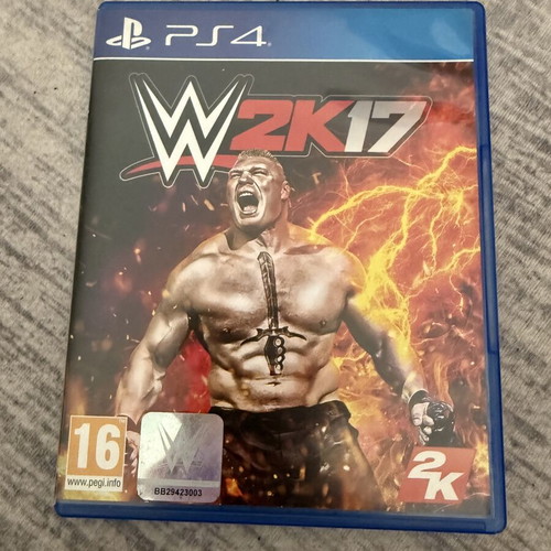 WWE 2K17 PS4 game like new