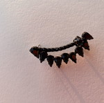 Earring new black