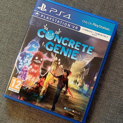 Concrete Genie PS4 used in excellent condition