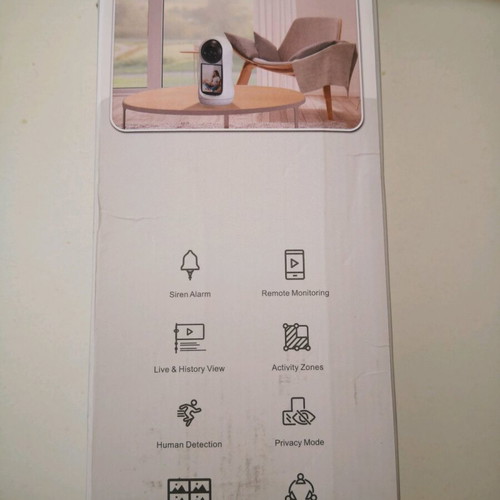 Ip smart wifi camera with call buttons like new