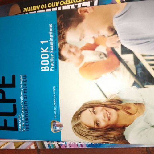 Ecpe Michigan Book 1 like new, practice examinations, Hellenic American Union