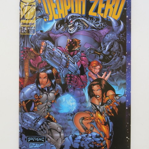 Weapon Zero complete set 5 issues like new, English