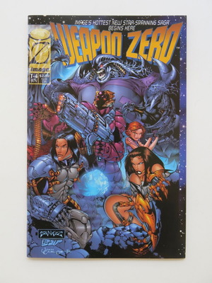 Weapon Zero complete set 5 issues like new, English