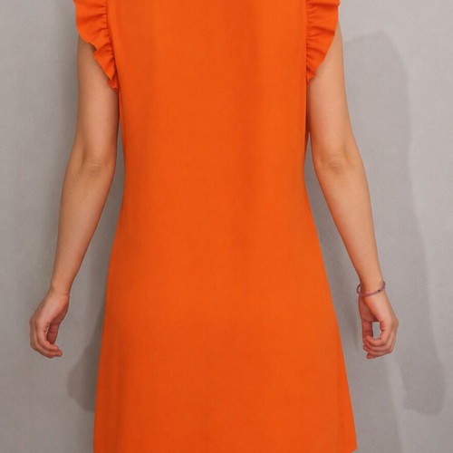 Shein orange dress like new, size L