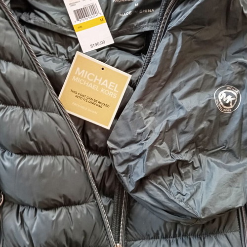 Michael Kors Down Women's Jacket With Hood, Size M, Like New