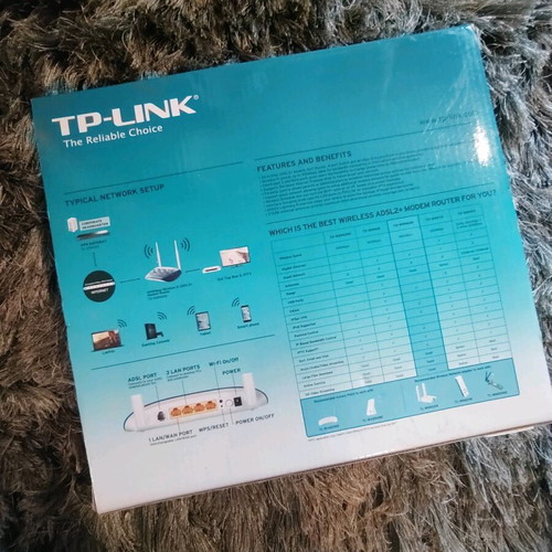 Tp Link 300 Mbps router modem new
