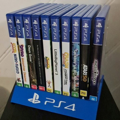 PlayStation 4 games stand like new