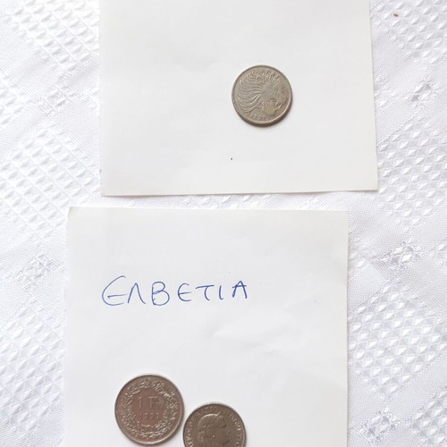 Coins and banknotes used from 19 countries, pack of 83 coins and 4 notes