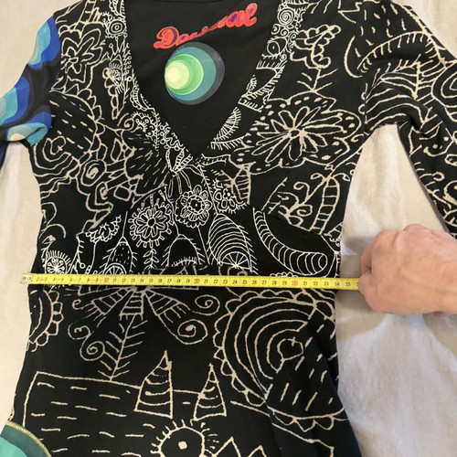 Desigual dress like new, size M, colorful boho style