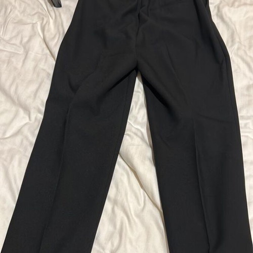 Zara women's high-waisted pants with belt like new, size S