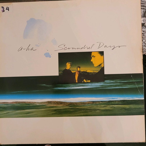 A-ha Scoundrel Days vinyl used