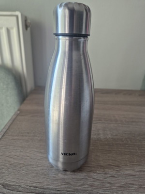 Water Bottle 250ml unused, stainless steel