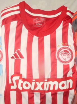 Olympiacos 2023-24 authentic football shirts set Conference League