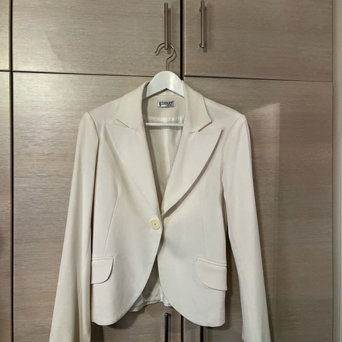 Positivo women's medium jacket used, white