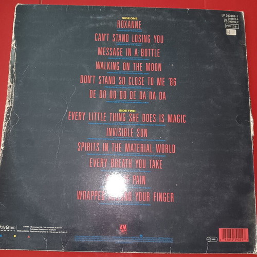 The Police Every Breath You Take The Singles LP used, rock