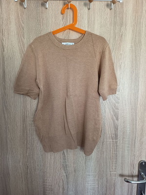 Zara blouse size S like new, brown beige