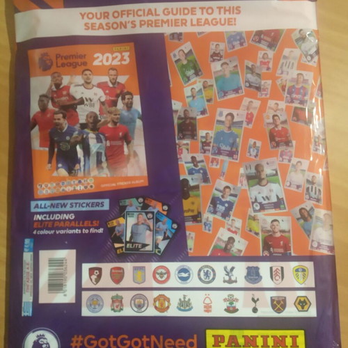 Panini Premier League 2023 starter pack sealed