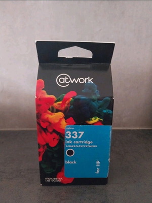 Black Ink 337 for HP new