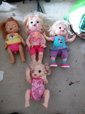 Baby Alive πακέτο λειτουργικές κούκλες