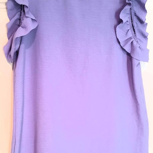 Italian lilac blouse like new, size M