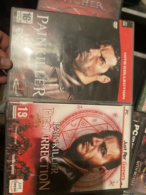 Painkiller and Painkiller Resurrection PC games like new