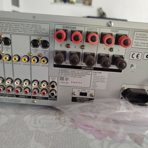 Home Cinema 5.1 Crystal Audio with Radio Amplifier like new