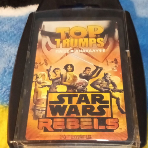 Top Trumps card game Star Wars Rebels used