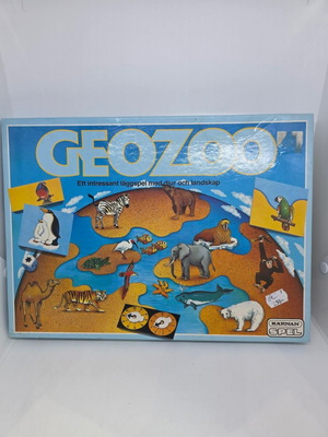 Geozoo board game used