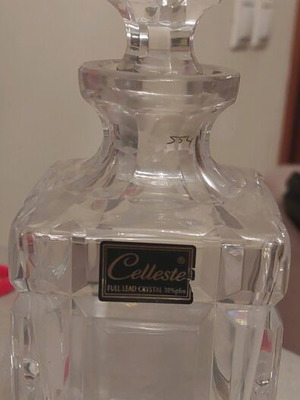 Κρυστάλλινη καράφα Celeste καινούργια