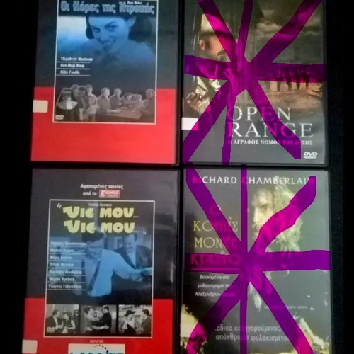 DVD pack of 41 used, various genres with subtitles